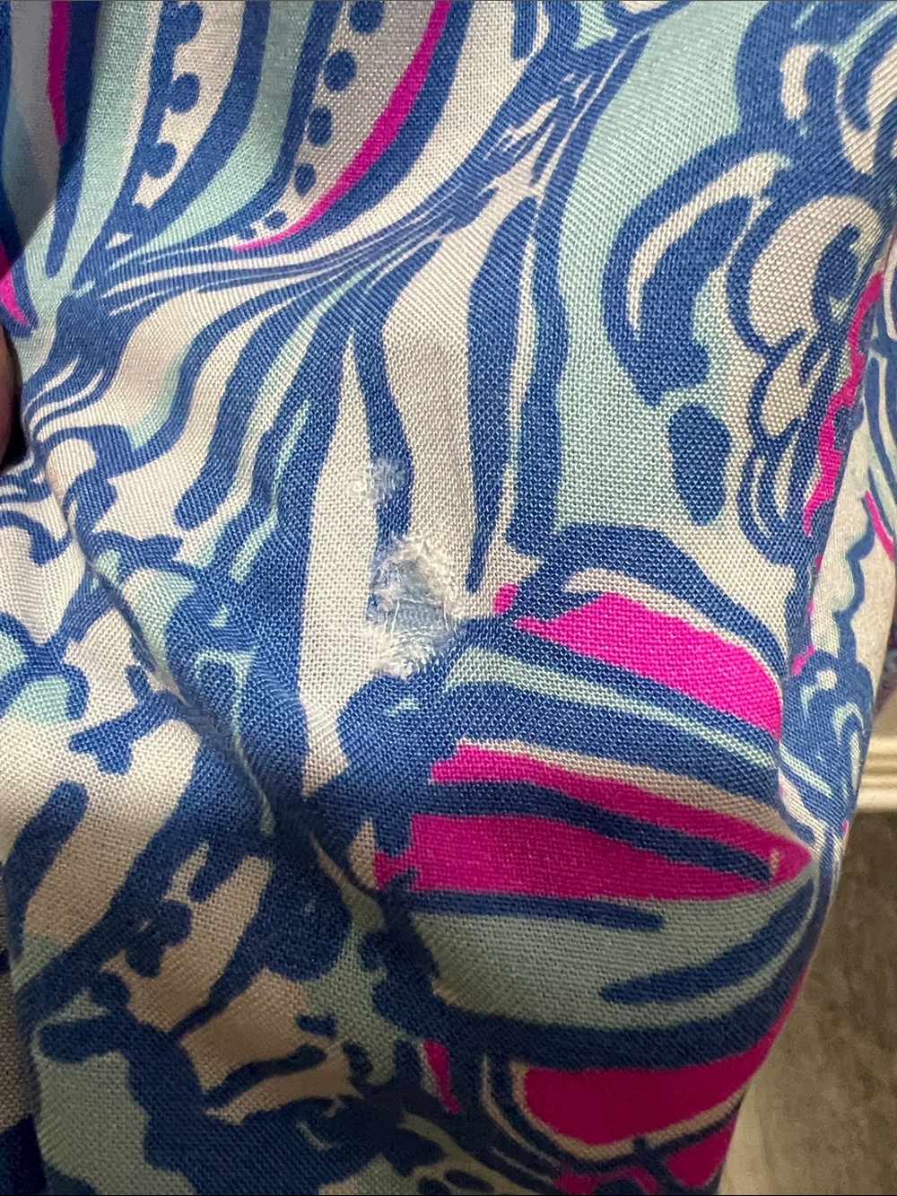 🛍️BOGO FREE Lilly Pulitzer for Target My Fans Maxi Size M 7/8 - Picture 3 of 5